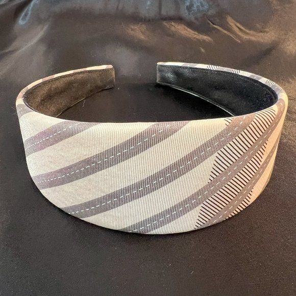 Silk Burberry Plaid Check Pattern Headband – Only $135 + Free Shipping main image 4